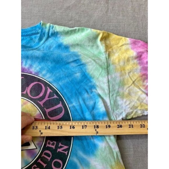 Pink Floyd Shirt Women Large Blue Cropped Short Sleeve Pullover Tee Ladies. - Picture 7 of 9